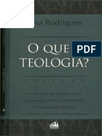 O Que É Teologia. - Elisa Rodrigues