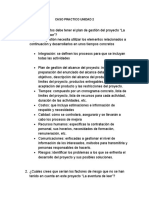 Caso Practico Unidad 2 Gerencia de Proyectos