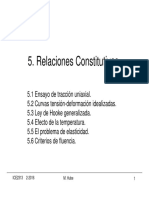 5 Relaciones Constitutivas