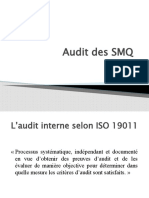 Audit Qualité