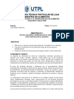 Informe 1 nutriCION ..