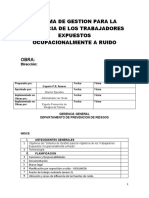 Sist. de Gestión Vigilancia Ruido Ocupacional