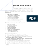 30 Ejemplos de Oraciones Presente Perfecto en Ingles y Español