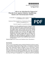 Eggshell Powder As An Adsorbent For Removal of Flu PDF