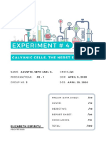 #4 Chem Lab Report - Agustin