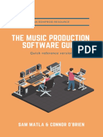 The Music Production Software Guide: Quick-Reference Version