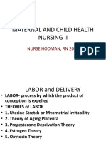 Maternal and Child Health Nursing Ii: Nurse Hooman, RN 2020