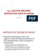 10 - Destructive and Non-Destructive Tests Os Welds