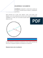 La Circunferencia y Sus Elementos