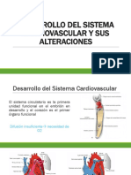 Desarrollo Del Sistema Cardiovascular y Sus Alteraciones