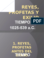 Reyes Profetas y Exilio