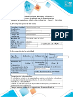 Guía de Actividades y Rúbrica de Evaluación - Fase 3 - Decisión