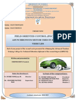 Field Oriented Control (Foc) of An Asynchronous Motor Used in Electric Vehicles