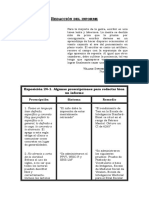 Formato de Redaccion para Informe Psicológico