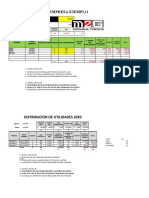 Formato Distribución de Utilidades M2G