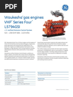 Waukesha VHP L5794gsi Product Sheet