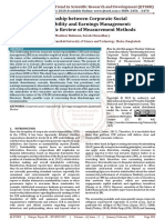 Relationship Between Corporate Social Responsibility and Earnings Management A Systematic Review of Measurement Methods