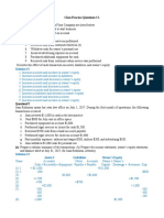 Answers Practice Questions # 1