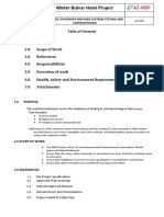 Method of Statement (PABX) System 