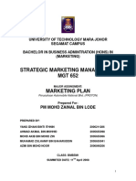 Strategic Marketing Management MGT 652