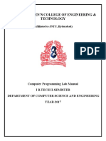 Final C Lab Record