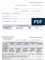 Points 80: Clinical Practice Evaluation 2S