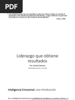 Liderazgo Estudio Por Daniel Goleman