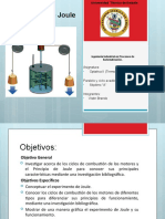 Experimento de Joule & Motores de Combustión