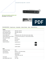 APC Smart-UPS 2200VA LCD RM 2U 230V: Home Products Uninterruptible Power Supply (UPS) Smart-UPS