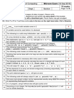 ESC 101: Fundamentals of Computing Name Roll No Dept. Section