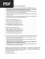 Chapter 6-Government Influence On Exchange Rates