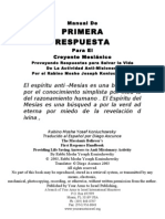 Manual de Primeiras Respostas Rav Moshe