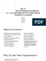 JNC 8 2014 Evidence-Based Guidelines For The Management of High Blood Pressure in Adults