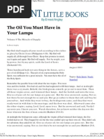 The Oil You Must Have in Your Lamps - Ernest Angley (1993)