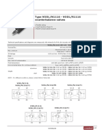 Type VODL/N1116 - VODL/R1116 Counterbalance Valves