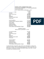 Exhibit 17. Goodwill Calculation and The Consolidated Balance Sheet