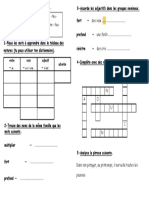 Dictée 23 PDF