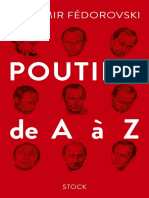 Poutine de A A Z - Vladimir Fedorovski PDF