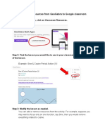 How To Add Resources From Geogebra To Google Classroom 1