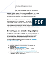 Marketing Digital para Eventos