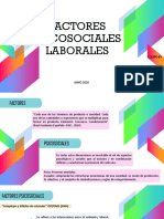 Factores Psicosociales