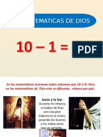 Las Matematicas de Dios