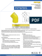 Electrofusion Elbow 45° For Gas - SDR11 (ISO S5)