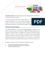 FUNCIONES Quimicas, y Nomenclaturas Quã - Mica (Autoguardado)