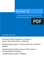 Implementing Failover Clustering With Windows Server 2016 Hyper-V