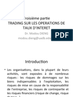 Troisième Partie Trading Sur Opérations de Taux Intérêt