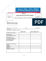 Loan Application Template PDF