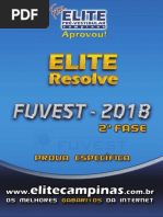 Elite Resolve FUVEST 2018 ESPECIFICAS