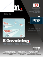 E-Invoicing: The State of Play in Australia