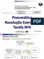 Pneumática (Resolução Exercícios Tarefa Nº4)